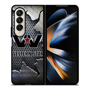 WESTERN STAR METAL LOGO Samsung Galaxy Z Fold 4 Case Cover