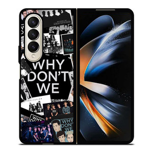 WHY DON'T WE BAND COLLAGE Samsung Galaxy Z Fold 4 Case Cover WHY DON'T WE BAND COLLAGE Samsung Galaxy Z Fold 4 Case Cover