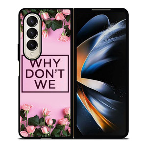 WHY DONT WE PINK FLOWER Samsung Galaxy Z Fold 4 Case Cover