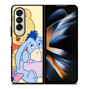 WINNIE THE POOH EEYORE CARTOON Samsung Galaxy Z Fold 4 Case Cover WINNIE THE POOH EEYORE CARTOON Samsung Galaxy Z Fold 4 Case Cover