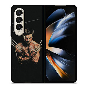 WOLVERINE LOGAN MARVEL SIGNATURE Samsung Galaxy Z Fold 4 Case Cover WOLVERINE LOGAN MARVEL SIGNATURE Samsung Galaxy Z Fold 4 Case Cover