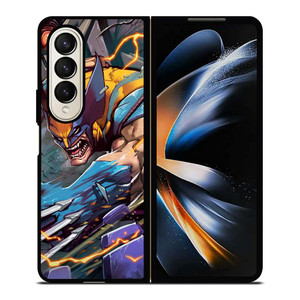 WOLVERINE X-MEN CARTOON 2 Samsung Galaxy Z Fold 4 Case Cover WOLVERINE X-MEN CARTOON 2 Samsung Galaxy Z Fold 4 Case Cover