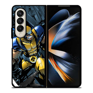 WOLVERINE X-MEN CARTOON Samsung Galaxy Z Fold 4 Case Cover WOLVERINE X-MEN CARTOON Samsung Galaxy Z Fold 4 Case Cover