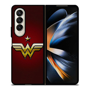 WONDER WOMAN LOGO DC Samsung Galaxy Z Fold 4 Case Cover
