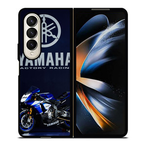 YAMAHA FACTORY RACING Samsung Galaxy Z Fold 4 Case Cover YAMAHA FACTORY RACING Samsung Galaxy Z Fold 4 Case Cover