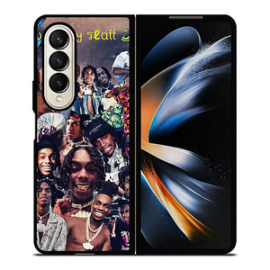 YNW MELLY COLLAGE Samsung Galaxy Z Fold 4 Case Cover