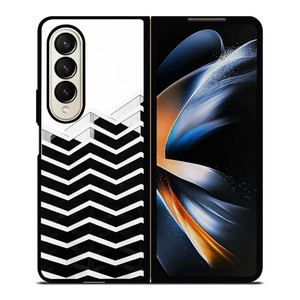 ZIG ZAG HALF PATTERN Samsung Galaxy Z Fold 4 Case Cover