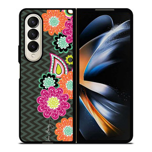 ZIGGY ZINNIA VERA BRADLEY Samsung Galaxy Z Fold 4 Case Cover ZIGGY ZINNIA VERA BRADLEY Samsung Galaxy Z Fold 4 Case Cover