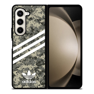 ADIDAS ORIGINALS STRIPES GREY CAMO Samsung Galaxy Z Fold 5 Case Cover ADIDAS ORIGINALS STRIPES GREY CAMO Samsung Galaxy Z Fold 5 Case Cover