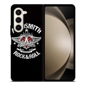 AEROSMITH ROCK AND ROLL BADGE Samsung Galaxy Z Fold 5 Case Cover