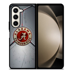 ALABAMA CRIMSON TIDE METAL LOGO Samsung Galaxy Z Fold 5 Case Cover