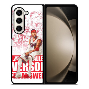 ALLEN IVERSON SIXERS NBA Samsung Galaxy Z Fold 5 Case Cover ALLEN IVERSON SIXERS NBA Samsung Galaxy Z Fold 5 Case Cover