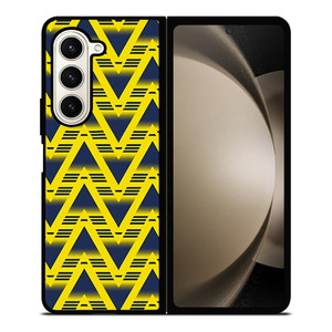 ARSENAL YELLOW RETRO PATTERN Samsung Galaxy Z Fold 5 Case Cover