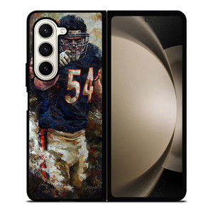 ART BRIAN URLACHER CHICAGO BEARS Samsung Galaxy Z Fold 5 Case Cover