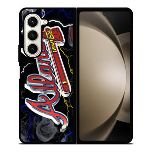 ATLANTA BRAVES LOGO Samsung Galaxy Z Fold 5 Case Cover