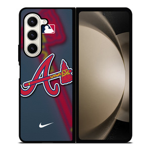 ATLANTA BRAVES MLB LOGO Samsung Galaxy Z Fold 5 Case Cover