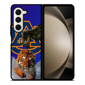 AUBURN TIGERS AND EAGLE Samsung Galaxy Z Fold 5 Case Cover
