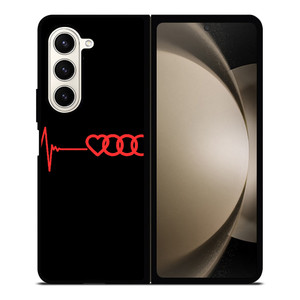AUDI HEART BEATING Samsung Galaxy Z Fold 5 Case Cover