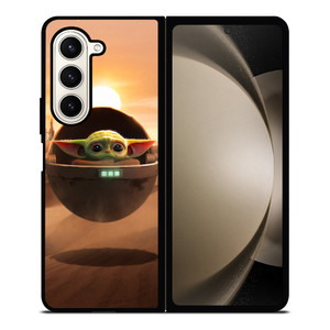 BABY YODA CUTE STAR WARS Samsung Galaxy Z Fold 5 Case Cover BABY YODA CUTE STAR WARS Samsung Galaxy Z Fold 5 Case Cover