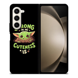 BABY YODA STAR WARS STRONG CUTENESS Samsung Galaxy Z Fold 5 Case Cover BABY YODA STAR WARS STRONG CUTENESS Samsung Galaxy Z Fold 5 Case Cover
