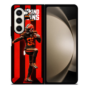 BAKER MAYFIELD CLEVELAND BROWNS NFL Samsung Galaxy Z Fold 5 Case Cover