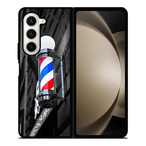 BARBER POLE HAIR CUT Samsung Galaxy Z Fold 5 Case Cover