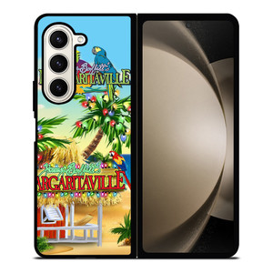 BEACH JIMMY BUFFETS MARGARITAVILLE Samsung Galaxy Z Fold 5 Case Cover