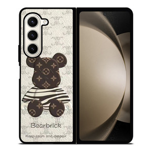 BEARBRICK KEEP CALM AND DESPAIR Samsung Galaxy Z Fold 5 Case Cover BEARBRICK KEEP CALM AND DESPAIR Samsung Galaxy Z Fold 5 Case Cover
