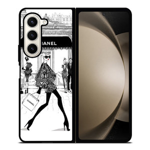 BEAUTY FASHION MEGAN HESS CLIPART Samsung Galaxy Z Fold 5 Case Cover