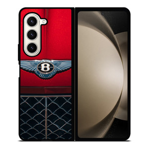 BENTLEY LOGO CAR ICON RED Samsung Galaxy Z Fold 5 Case Cover