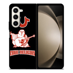 BIG BUDDHA TRUE RELIGION LOGO Samsung Galaxy Z Fold 5 Case Cover