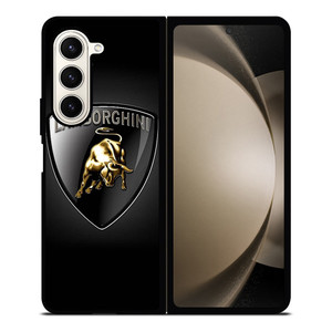 BLACK LAMBORGHINI LOGO Samsung Galaxy Z Fold 5 Case Cover BLACK LAMBORGHINI LOGO Samsung Galaxy Z Fold 5 Case Cover