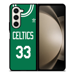 BOSTON CELTICS LARRY BIRD 33 JERSEY Samsung Galaxy Z Fold 5 Case Cover