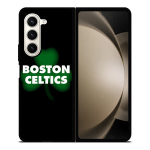 BOSTON CELTICS LEAF SYMBOL Samsung Galaxy Z Fold 5 Case Cover BOSTON CELTICS LEAF SYMBOL Samsung Galaxy Z Fold 5 Case Cover