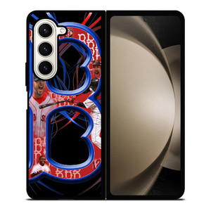BOSTON RED SOX LOGO ART Samsung Galaxy Z Fold 5 Case Cover