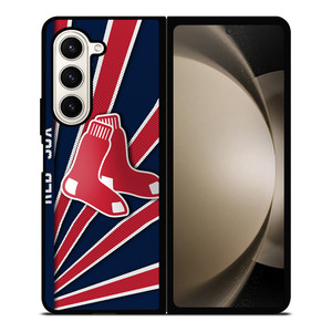 BOSTON RED SOX MLB ICON Samsung Galaxy Z Fold 5 Case Cover BOSTON RED SOX MLB ICON Samsung Galaxy Z Fold 5 Case Cover