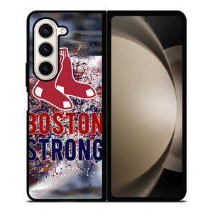 BOSTON RED SOX STRONG ART Samsung Galaxy Z Fold 5 Case Cover BOSTON RED SOX STRONG ART Samsung Galaxy Z Fold 5 Case Cover