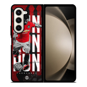 BRUNO FERNANDES MANCHESTER UNITED Samsung Galaxy Z Fold 5 Case Cover