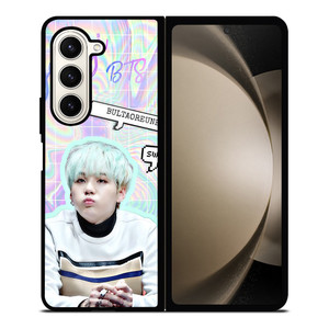 BTS SUGA CUTE Samsung Galaxy Z Fold 5 Case Cover