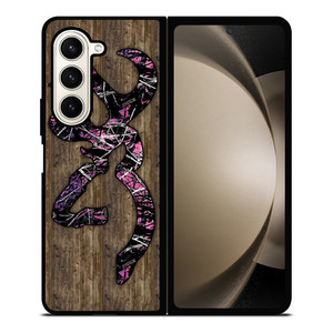 CAMO BROWNING PINK WOOD Samsung Galaxy Z Fold 5 Case Cover CAMO BROWNING PINK WOOD Samsung Galaxy Z Fold 5 Case Cover