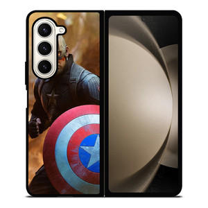 CAPTAIN AMERICA AVENGERS ENDGAME Samsung Galaxy Z Fold 5 Case Cover
