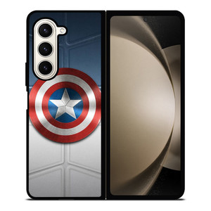 CAPTAIN AMERICA SHIELD SYMBOL Samsung Galaxy Z Fold 5 Case Cover CAPTAIN AMERICA SHIELD SYMBOL Samsung Galaxy Z Fold 5 Case Cover