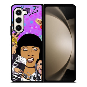 CARDI B CARTOON Samsung Galaxy Z Fold 5 Case Cover