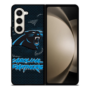 CAROLINA PANTHERS NFL LOGO Samsung Galaxy Z Fold 5 Case Cover