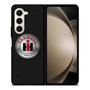 CASE IH INTERNATIONAL HARVESTER CARBON Samsung Galaxy Z Fold 5 Case Cover