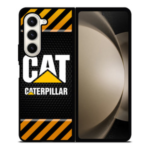 CAT CATERPILLAR METAL SYMBOL Samsung Galaxy Z Fold 5 Case Cover