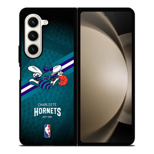 CHARLOTTE HORNETS NBA TEAM Samsung Galaxy Z Fold 5 Case Cover CHARLOTTE HORNETS NBA TEAM Samsung Galaxy Z Fold 5 Case Cover