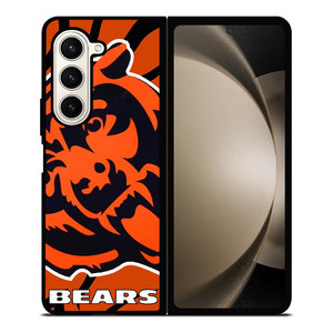 CHICAGO BEARS FOOTBALL SYMBOL Samsung Galaxy Z Fold 5 Case Cover