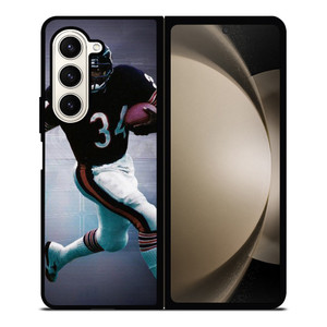 CHICAGO BEARS WALTER PAYTON NFL FOOTBALL 2 Samsung Galaxy Z Fold 5 Case Cover