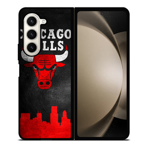 CHICAGO BULLS NBA LOGO Samsung Galaxy Z Fold 5 Case Cover
